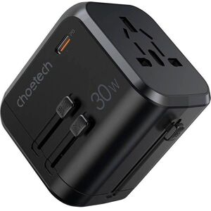 Chargeur voyage Choetech - 30W, GaN, 3 USB-A, 1 USB-C - Publicité Chargeur voyage Choetech - 30W, GaN, 3 USB-A, 1 USB-C - Publicité