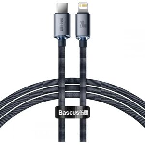 Baseus CAJY000201 Graues 1,2m USB C Lightning Kabel - Handy-Ladekabel & Daten Baseus CAJY000201 Graues 1,2m USB C Lightning Kabel - Handy-Ladekabel & Daten