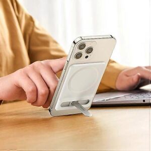 Baseus Bílý Skládací Magnetický Držák na Telefon - Držák na telefon Baseus Bílý Skládací Magnetický Držák na Telefon - Držák na telefon