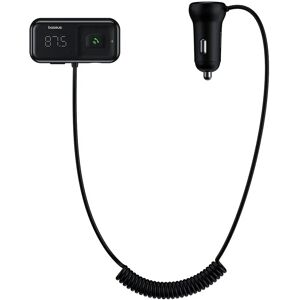 Reproductor MP3 Bluetooth pentru mașină Baseus S-16 - Transmițător FM și MP3 Bluetooth Reproductor MP3 Bluetooth pentru mașină Baseus S-16 - Transmițător FM și MP3 Bluetooth