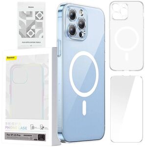 Baseus Magnetische Crystal Clear Hülle für iPhone 13 Pro mit MagSafe - Transparent Baseus Magnetische Crystal Clear Hülle für iPhone 13 Pro mit MagSafe - Transparent