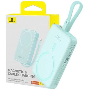 Magnetická powerbanka Mini Baseus - 10000mAh, 20W, MagSafe, Modrá Magnetická powerbanka Mini Baseus - 10000mAh, 20W, MagSafe, Modrá