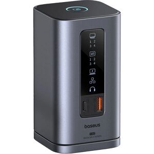 Baseus Spacemate USB Type-C - 10000 Mbit/s - Gris - Station d'accueil Baseus Spacemate USB Type-C - 10000 Mbit/s - Gris - Station d'accueil
