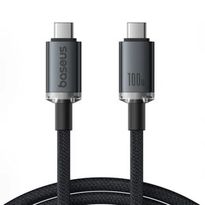 Baseus Schwarzes USB-C zu USB-C Kabel 1,5m - Kabel Baseus Schwarzes USB-C zu USB-C Kabel 1,5m - Kabel