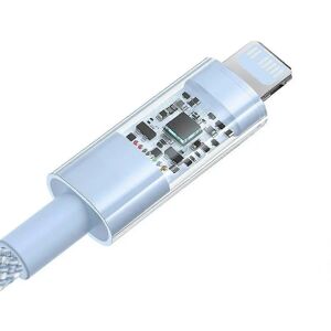 Baseus P10373001311-01 - USB-C na Lightning - 2m - Galaxy Blue - Datový kabel Baseus P10373001311-01 - USB-C na Lightning - 2m - Galaxy Blue - Datový kabel