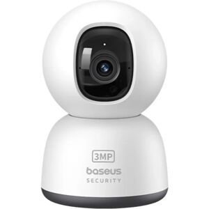 Baseus Weiße 2K Sicherheitskamera - 360° Drehung & 24/7 Aufzeichnung Baseus Weiße 2K Sicherheitskamera - 360° Drehung & 24/7 Aufzeichnung