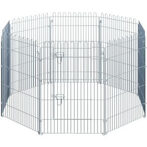 PawHut Klaczka dla szczeniąt 63x91 cm - Klatka na zwierzęta PawHut Klaczka dla szczeniąt 63x91 cm - Klatka na zwierzęta