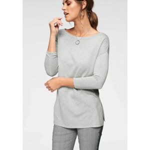 LAURA SCOTT Longpullover - Basic, Meliert, 3/4 Ärmel LAURA SCOTT Longpullover - Basic, Meliert, 3/4 Ärmel