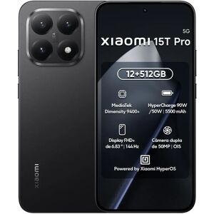 Xiaomi 15T Pro Smartphone - 6,83'' AMOLED - 12GB RAM - 512GB - Leica 50MP - 5G - Android Xiaomi 15T Pro Smartphone - 6,83'' AMOLED - 12GB RAM - 512GB - Leica 50MP - 5G - Android