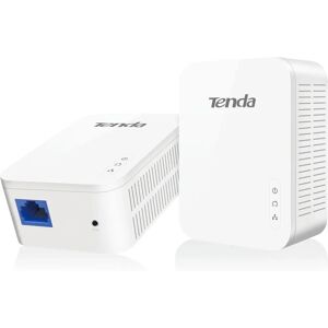 Tenda PH3 Powerline Adapter - 1000 Mbps, Wit Tenda PH3 Powerline Adapter - 1000 Mbps, Wit