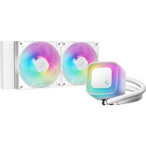 Deepcool Le240 V2 White - 240mm CPU Cooler with ARGB Fans Deepcool Le240 V2 White - 240mm CPU Cooler with ARGB Fans