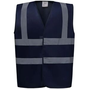Yoko YHVW100 Marine Høj Synlighedsvest - Veste & Bodywarmers Yoko YHVW100 Marine Høj Synlighedsvest - Veste & Bodywarmers