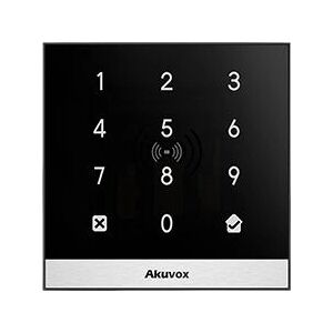 Akuvox A02 Controlador de Porta de Segurança - RFID, NFC, PIN - Controlador de Porta Akuvox A02 Controlador de Porta de Segurança - RFID, NFC, PIN - Controlador de Porta