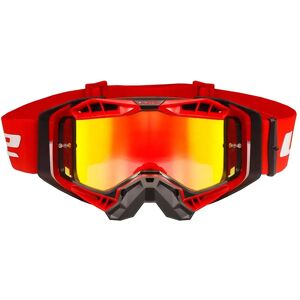 LS2 Aura Pro Motocross Goggles - Iridescent Lens, Max Ventilation LS2 Aura Pro Motocross Goggles - Iridescent Lens, Max Ventilation