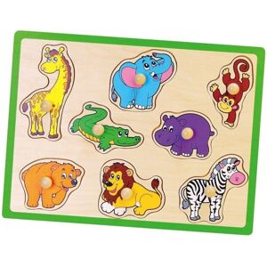 Puzzle en bois Viga - Animaux sauvages - 8 pièces - Publicité Puzzle en bois Viga - Animaux sauvages - 8 pièces - Publicité