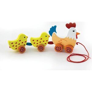 Viga Toys Poule et Poussins Jouet à Tirer - Bois pour Tout-Petits - Publicité Viga Toys Poule et Poussins Jouet à Tirer - Bois pour Tout-Petits - Publicité