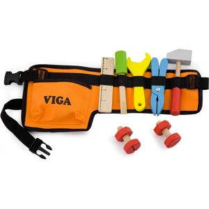 Viga Toys Wooden Tool Belt with Accessories - Toy Type: Tool Belt - Viga Viga Toys Wooden Tool Belt with Accessories - Toy Type: Tool Belt - Viga