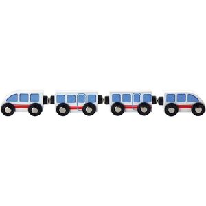 Viga Toys Træjernbane - Magnetisk Metro - Tog Viga Toys Træjernbane - Magnetisk Metro - Tog