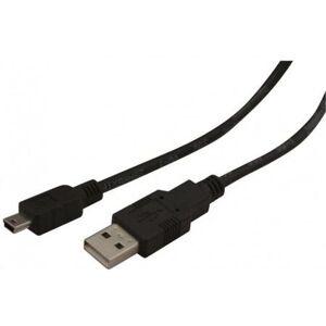 Waytex 11210 USB-kabel - USB 2.0 - 5 m - Zwart Waytex 11210 USB-kabel - USB 2.0 - 5 m - Zwart