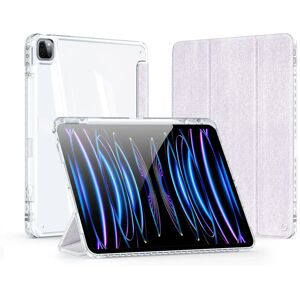 Tri-fold flipcover til iPad Pro 13" (2024) DUX DUCIS Unid Series - Gennemsigtig / Lilla Tri-fold flipcover til iPad Pro 13" (2024) DUX DUCIS Unid Series - Gennemsigtig / Lilla