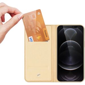 Dux Ducis Gold iPhone 13 Pro Max Brieftasche Buchhülle Dux Ducis Gold iPhone 13 Pro Max Brieftasche Buchhülle