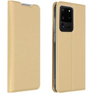Dux Ducis Gold Galaxy S20 Ultra Flip Wallet Hülle - Business Serie Dux Ducis Gold Galaxy S20 Ultra Flip Wallet Hülle - Business Serie