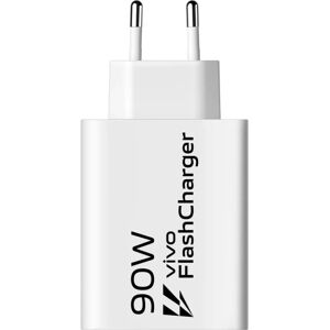 Vivo 90 W FlashCharger - USB, Biały - Ładowarka Mobilna Vivo 90 W FlashCharger - USB, Biały - Ładowarka Mobilna