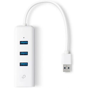 TP-Link UE330 - USB 3.0 Ethernet Hub Port - White - Network Adapter TP-Link UE330 - USB 3.0 Ethernet Hub Port - White - Network Adapter