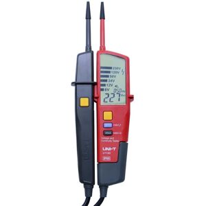 Tester napětí UNI-T UT18D Rotace fází RCD - Tester napětí Tester napětí UNI-T UT18D Rotace fází RCD - Tester napětí