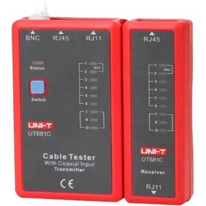 UNI-T Modell UT681C - Verkkokabellestestere RJ45, RJ11, BNC UNI-T Modell UT681C - Verkkokabellestestere RJ45, RJ11, BNC