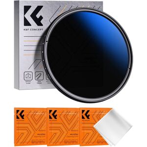 Filtre variable K&F Concept Blue Japan ND2-ND400 - 82mm - Filtre - Publicité Filtre variable K&F Concept Blue Japan ND2-ND400 - 82mm - Filtre - Publicité