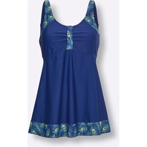 FEEL GOOD Modell 44 Blau Muster Tankini-Top - Bikini-Top FEEL GOOD Modell 44 Blau Muster Tankini-Top - Bikini-Top