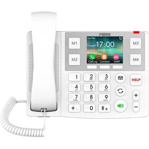 Fanvil X305 Téléphone IP Blanc - 2 Lignes, Écran Couleur, Wi-Fi - Publicité Fanvil X305 Téléphone IP Blanc - 2 Lignes, Écran Couleur, Wi-Fi - Publicité