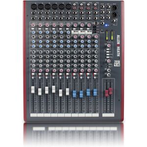 Mixer audio Allen & Heath ZED14 - 14 canali, grigio, rosso Mixer audio Allen & Heath ZED14 - 14 canali, grigio, rosso