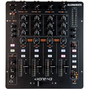 Allen & Heath XONE:43 - Mixeur DJ - 4 Canaux, Son Analogique, Filtre - Publicité Allen & Heath XONE:43 - Mixeur DJ - 4 Canaux, Son Analogique, Filtre - Publicité