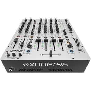 Allen&Heath XONE 96 DJ Mixer - Silver - 6+2 Channel, 32-Bit USB Allen&Heath XONE 96 DJ Mixer - Silver - 6+2 Channel, 32-Bit USB