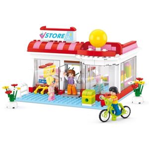 SLUBAN Pink Construction Set - 289 Pieces for Ages 6+ SLUBAN Pink Construction Set - 289 Pieces for Ages 6+