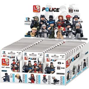 Sluban M38-B0583 Police Voleurs Minifigur - Minifigur Sluban M38-B0583 Police Voleurs Minifigur - Minifigur