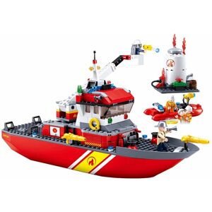 Sluban Bateau d'Alerte Incendie Modèle M38-B0630 - Jeu de Blocs - Publicité Sluban Bateau d'Alerte Incendie Modèle M38-B0630 - Jeu de Blocs - Publicité