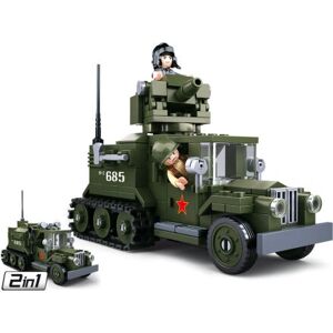 Sluban M38-B0685 Oorlogs Half-Track Speelgoed Sluban M38-B0685 Oorlogs Half-Track Speelgoed