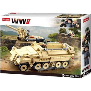 Sluban WWII German Half-Track Vehicle - Toy Building Set Sluban WWII German Half-Track Vehicle - Toy Building Set
