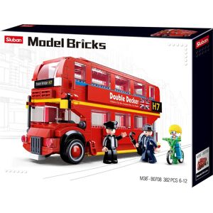 Sluban M38-B0708 - Murs en briques London Doppeldecker Bus - Ensemble de jeu - Publicité Sluban M38-B0708 - Murs en briques London Doppeldecker Bus - Ensemble de jeu - Publicité