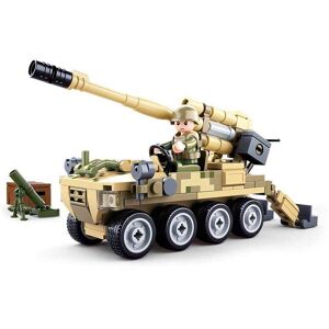 Sluban M38-B0751 Leger Model - Mobiele Kanon - Bouwset Sluban M38-B0751 Leger Model - Mobiele Kanon - Bouwset