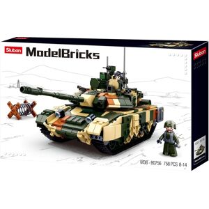 RBA Imports Sluban Model Bricks Heavy Battle Tank - Model 758 Pieces for Ages 12+ RBA Imports Sluban Model Bricks Heavy Battle Tank - Model 758 Pieces for Ages 12+