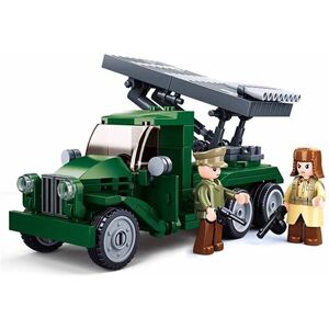 Ensemble de blocs de construction Sluban Army WWII Lance-roquettes - Blanc - Ensemble de blocs - Publicité Ensemble de blocs de construction Sluban Army WWII Lance-roquettes - Blanc - Ensemble de blocs - Publicité