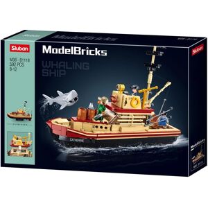 Briques Modèle Sluban Le Grand Requin - Jeu de Construction 592 Pièces - Publicité Briques Modèle Sluban Le Grand Requin - Jeu de Construction 592 Pièces - Publicité