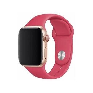 Bracelet Sport en Silicone Rouge Devia pour Apple Watch - Bracelet Connecté Bracelet Sport en Silicone Rouge Devia pour Apple Watch - Bracelet Connecté
