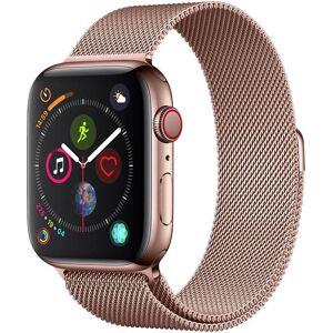 Bracelet Devia pour Apple Watch en maille d'acier inoxydable - 38/40/41mm Rosé gold - Publicité Bracelet Devia pour Apple Watch en maille d'acier inoxydable - 38/40/41mm Rosé gold - Publicité