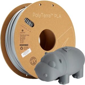 Polymaker PolyTerra Fossil Grey 3D Filament - PLA - 2.85mm - 1000g Polymaker PolyTerra Fossil Grey 3D Filament - PLA - 2.85mm - 1000g