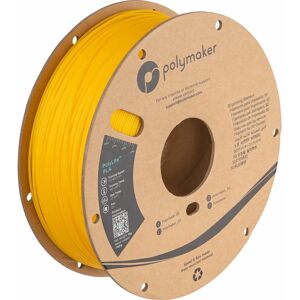 Polymaker PolyLite V2 Yellow 3D Filament - 1.75mm - 1000g Polymaker PolyLite V2 Yellow 3D Filament - 1.75mm - 1000g